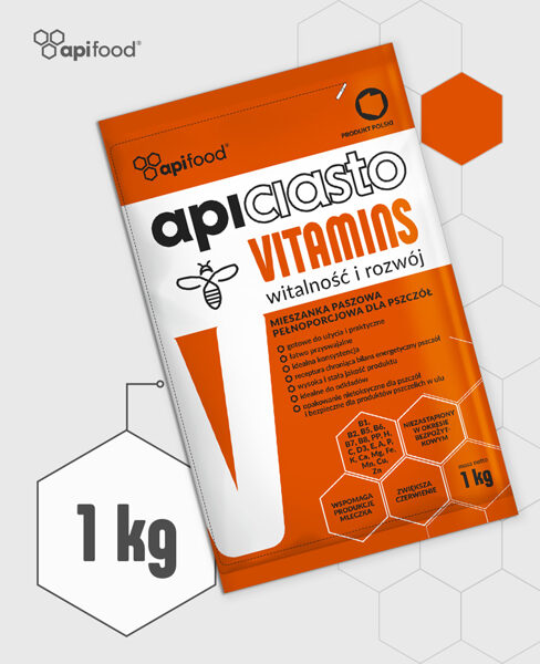 Apiciasto VITAMINS kandijs bitēm / 1kg x 1gb / 1kg