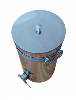 Medus nostādināšanas trauks 20L (nerūsējošā tērauda)