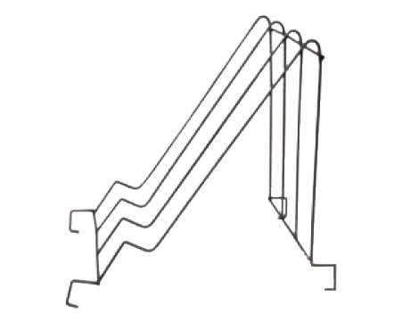 Statnis atvākojamajam galdam (nerūsējošā tērauda)